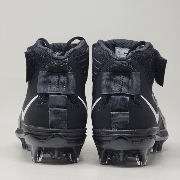 Nike Force Savage Pro 2 Football Cleats Men Size 10.5 AH4000-002 Black White New main image 4